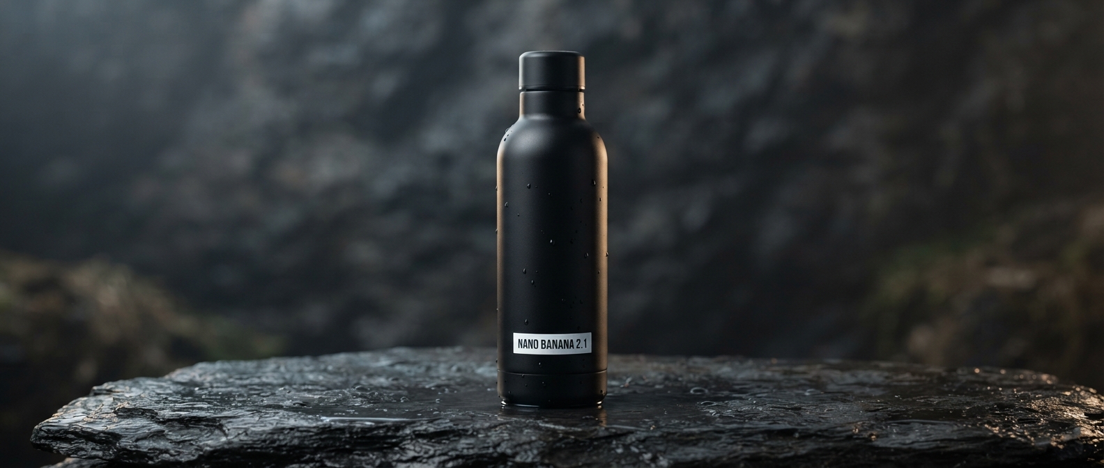 Studio product shot — AI image example